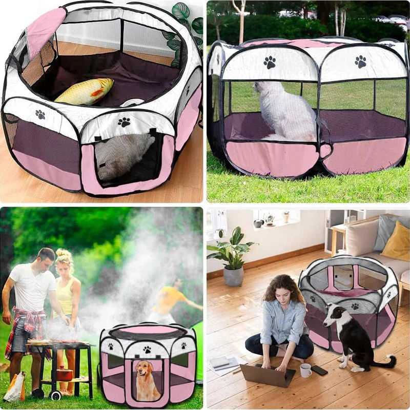 Foldable Pet Octagonal Tent - Image 8