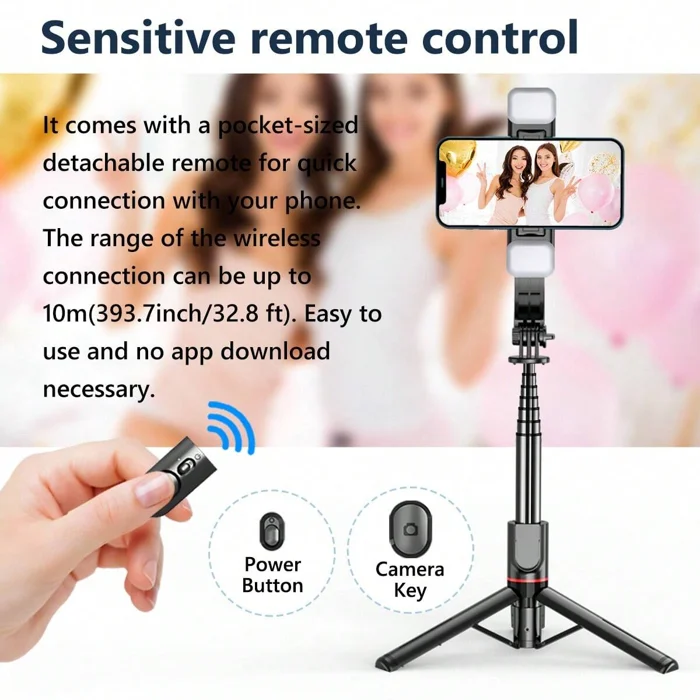 Foldable Selfie Stick Tripod - Image 5