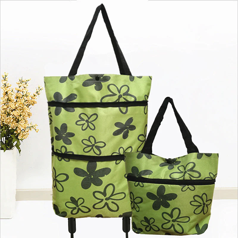 🎉Mother's Day Promotion-50% OFF🎉Foldable Shopping Trolley Tote Bag - Image 11