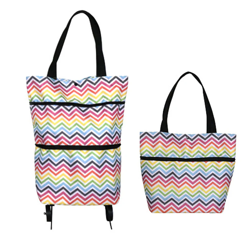 🎉Mother's Day Promotion-50% OFF🎉Foldable Shopping Trolley Tote Bag - Image 14