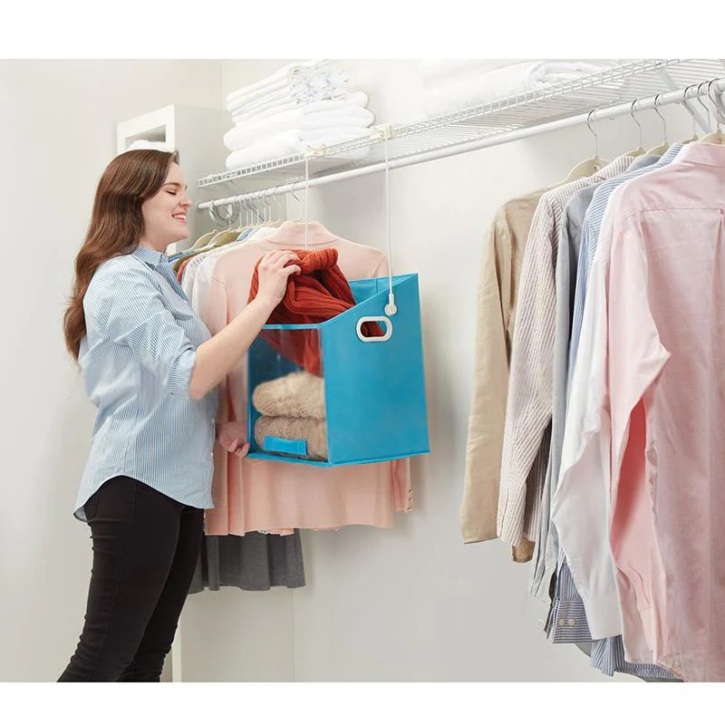 Folding Clothing Storage Basket - Image 4