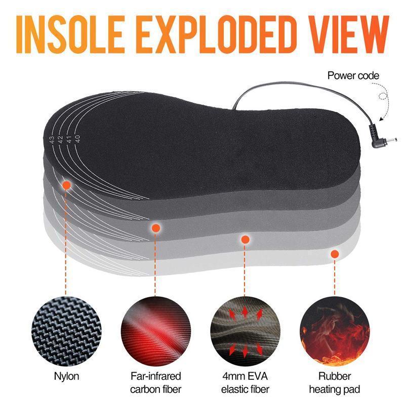 Foot Warmers USB Heated Insole - Image 2