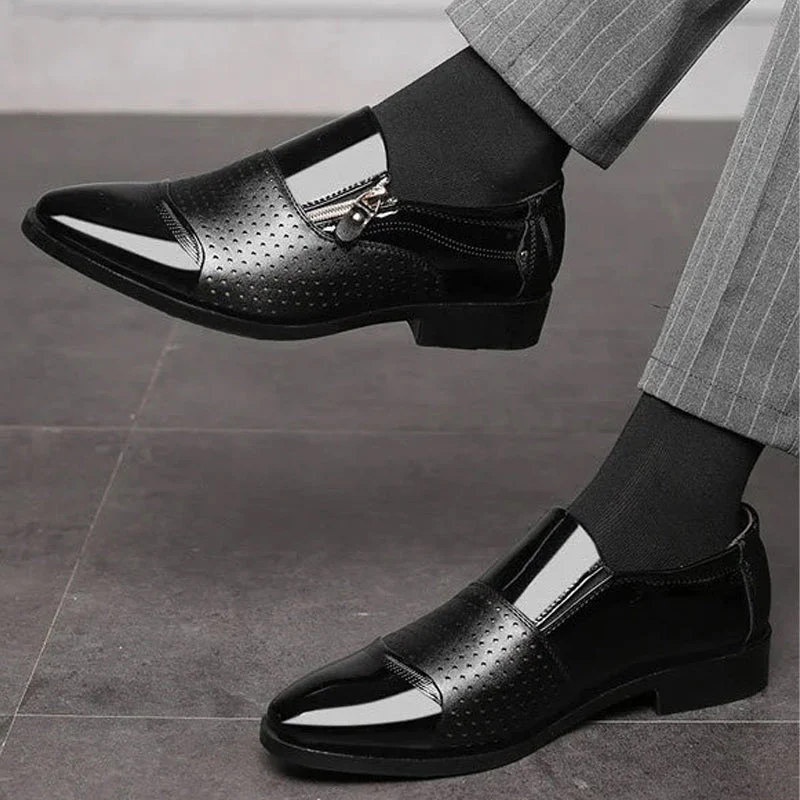 Four Seasons Men's Business Leather Shoes