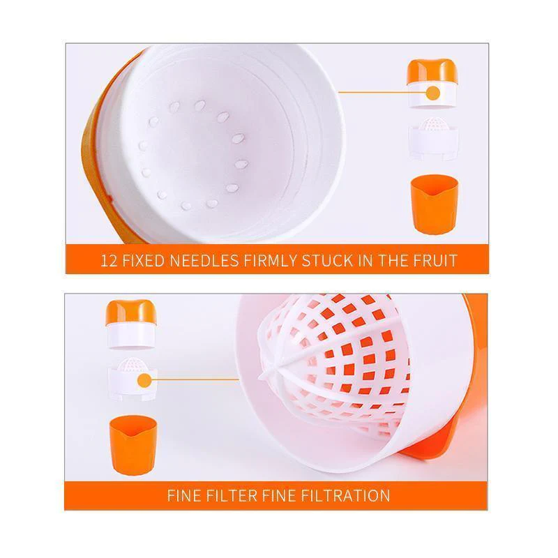 100% Fresh DIY Manual Portable Citrus Juicer - Image 4
