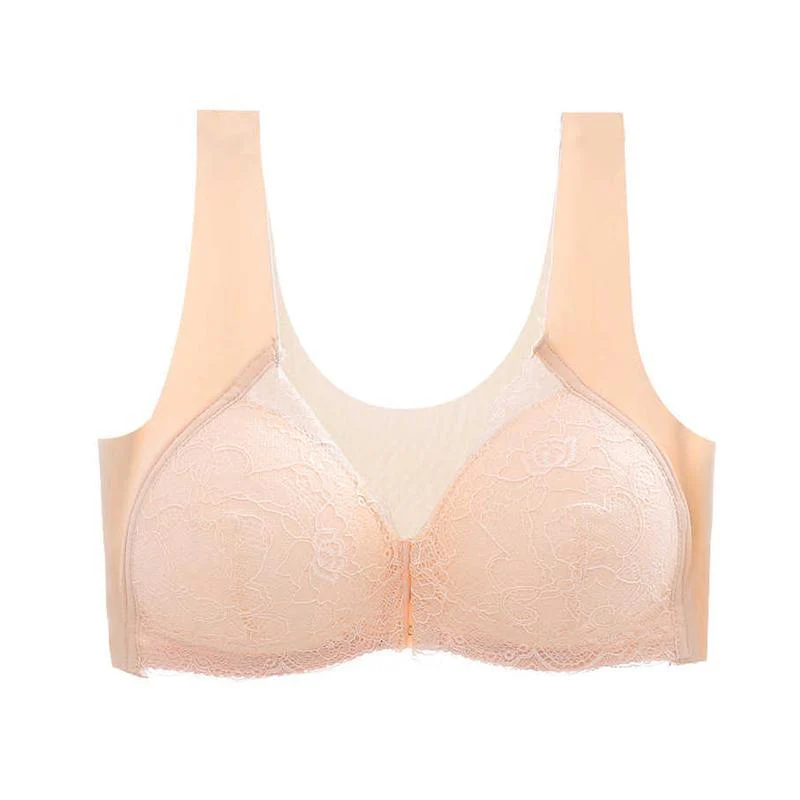 Front Closure Breathable Bra - Image 11
