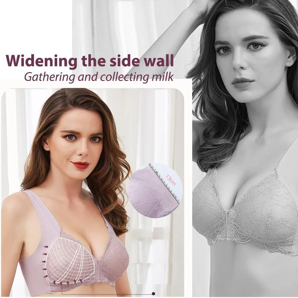 Front Closure Breathable Bra - Image 3