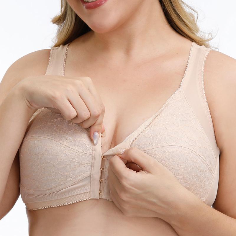Front Closure Wireless Bra - Image 2