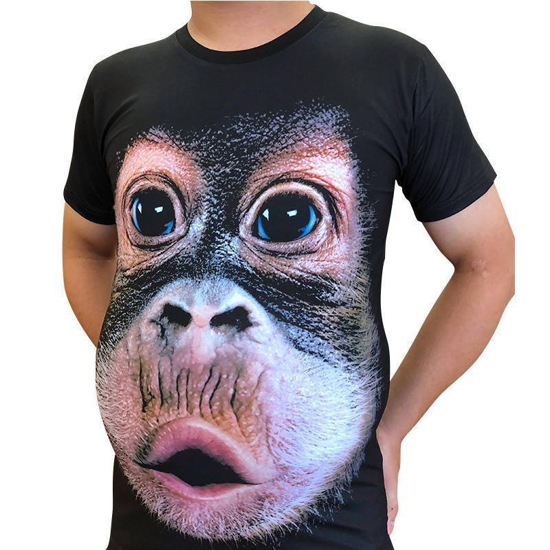 Funny Gorilla 3D T-shirt - Image 2