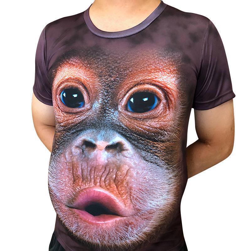 Funny Gorilla 3D T-shirt - Image 3