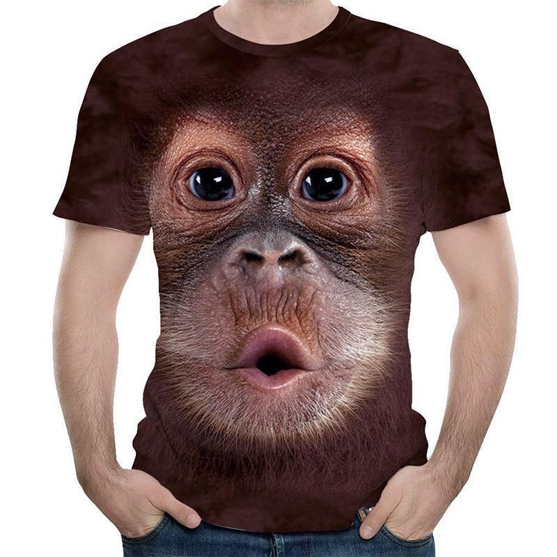 Funny Gorilla 3D T-shirt - Image 6