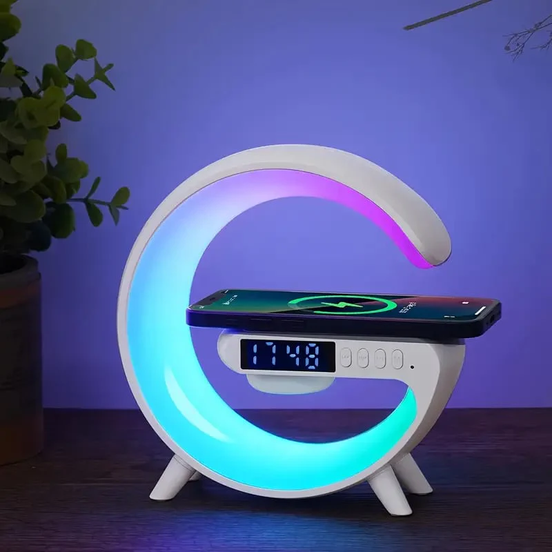 G-shaped Led Wireless Charging Speaker - Image 11