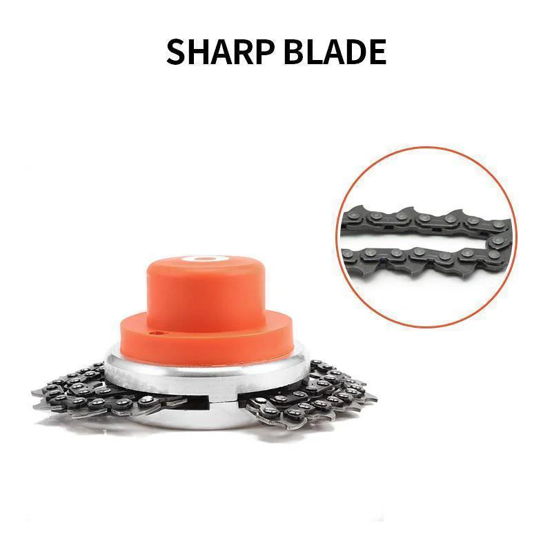 Garden Grass Stainless Steel Chain Trimmer Head - Image 8