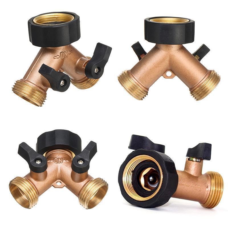 Garden Two-Way All Copper Ball Valve - Image 2