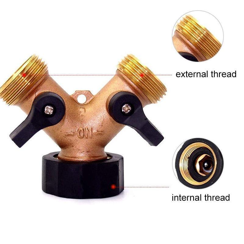 Garden Two-Way All Copper Ball Valve - Image 6