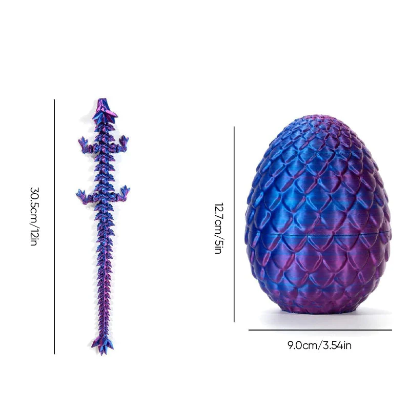 Gemstone Dragon Egg Ornaments - Image 15