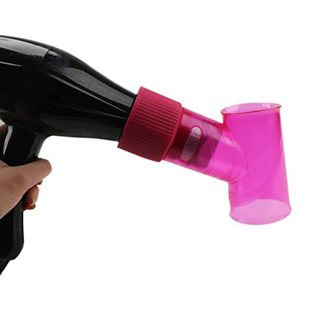 Hair Dryer Diffuser for Curly Wavy Permed Hair (Rose) - Image 2