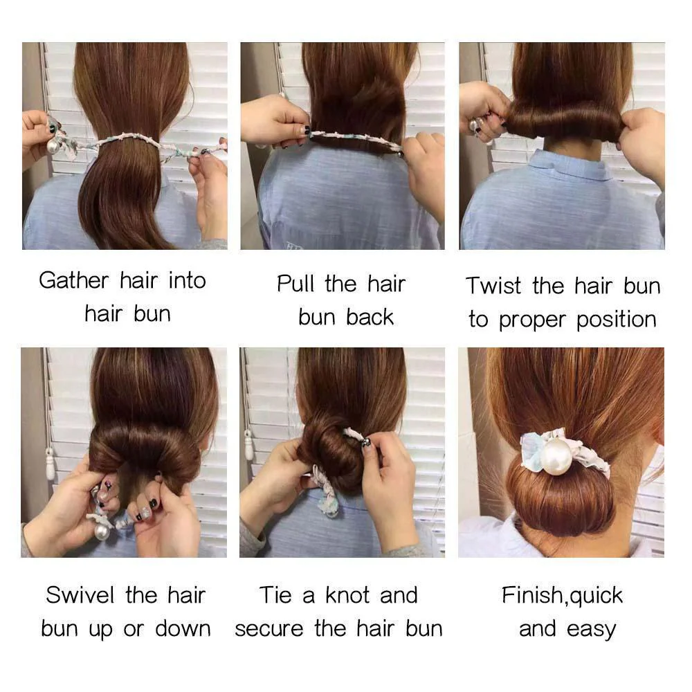 Hair Twist Bun Maker Waking Beauty - Image 3