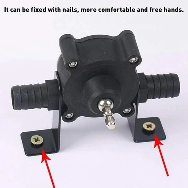 Hand Electric Drill Drive Self Priming Water Transfer Pump - Image 4