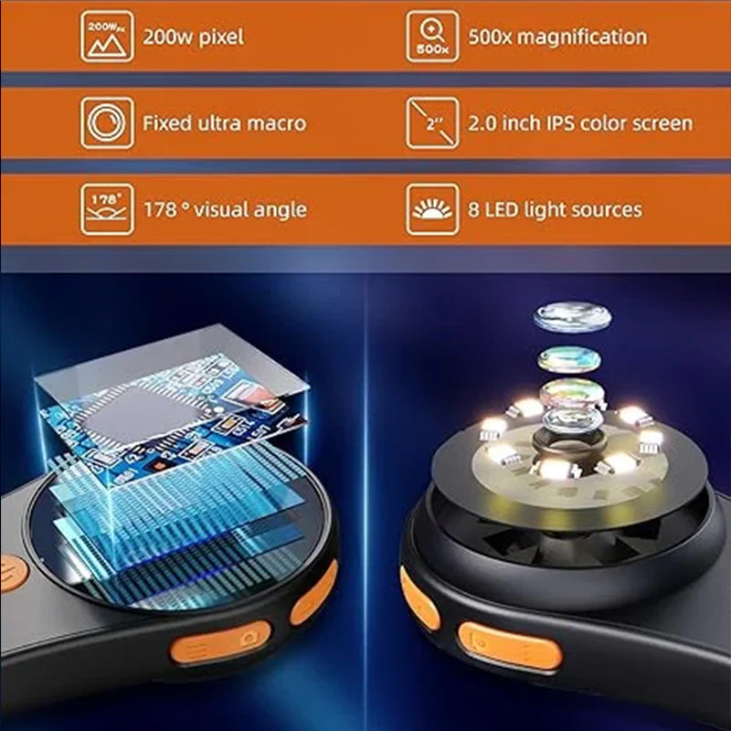 Handheld Digital Microscope PortablePocket Microscope - Image 2