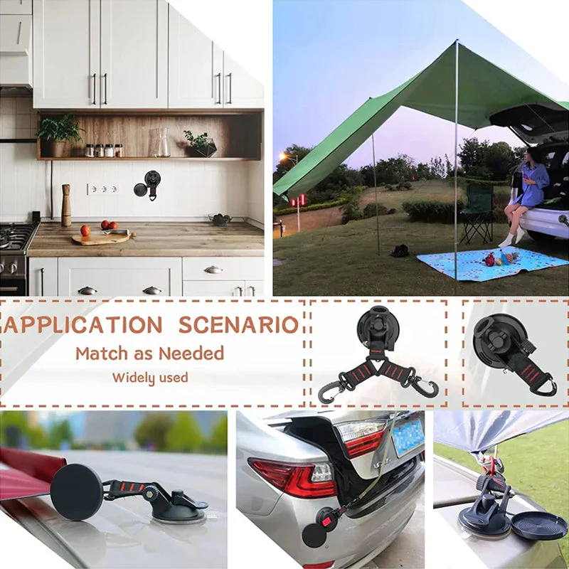 ⛺Hot Sale-63% OFF⛺Heavy Duty Vacuum Suction Cup with Hook - Image 5