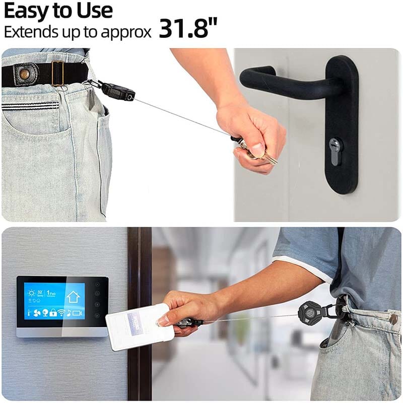 Heavy Retractable Keychain - Image 2