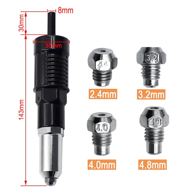 【🔥50% OFF🔥】High-Grade Rivet Gun Drill Extension - Image 6