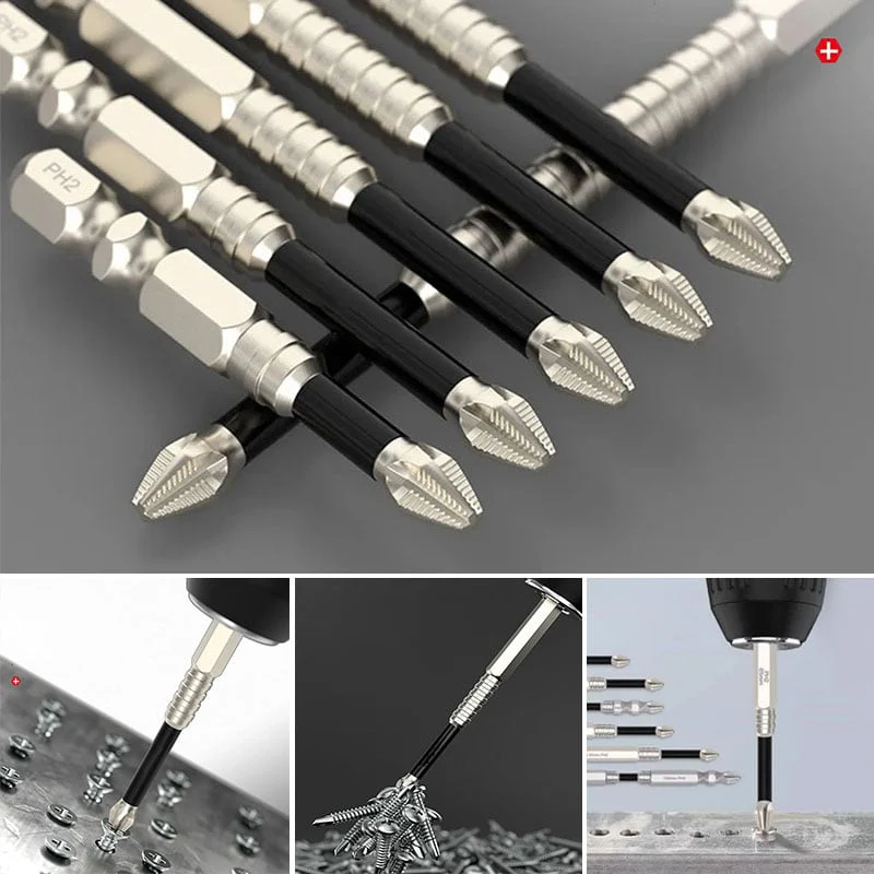 High-Magnetic Screwdriver Drill Bit Set - Image 7