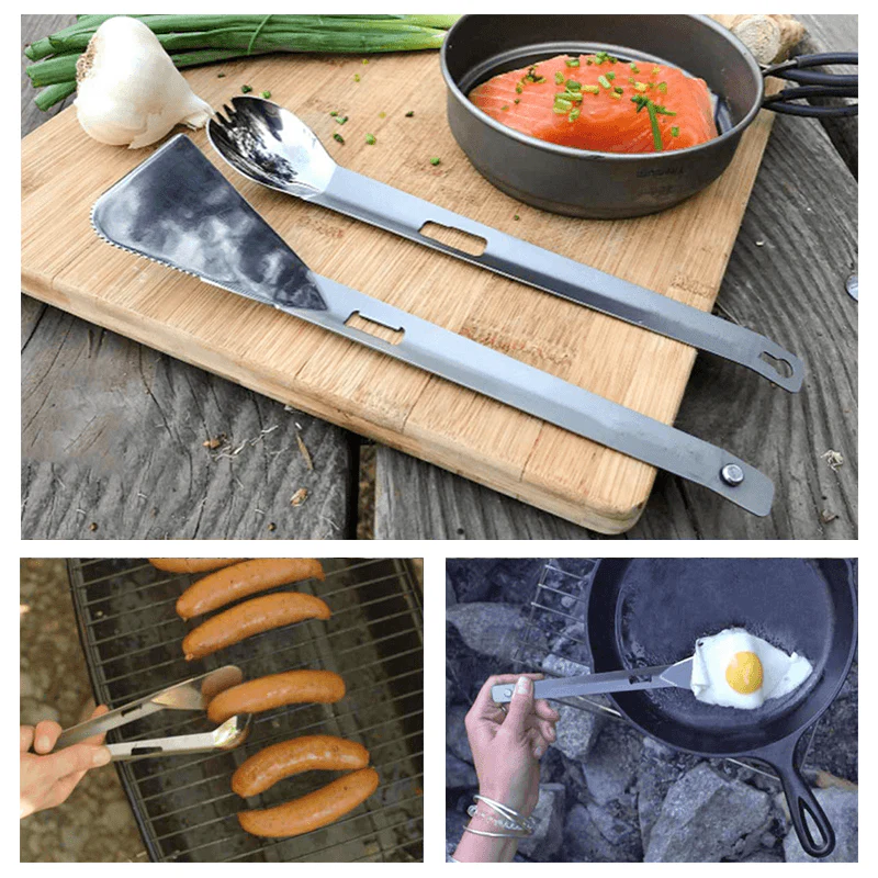 Hirundo® Titanium Outdoor Cooking Multi-Function Tool - Image 8
