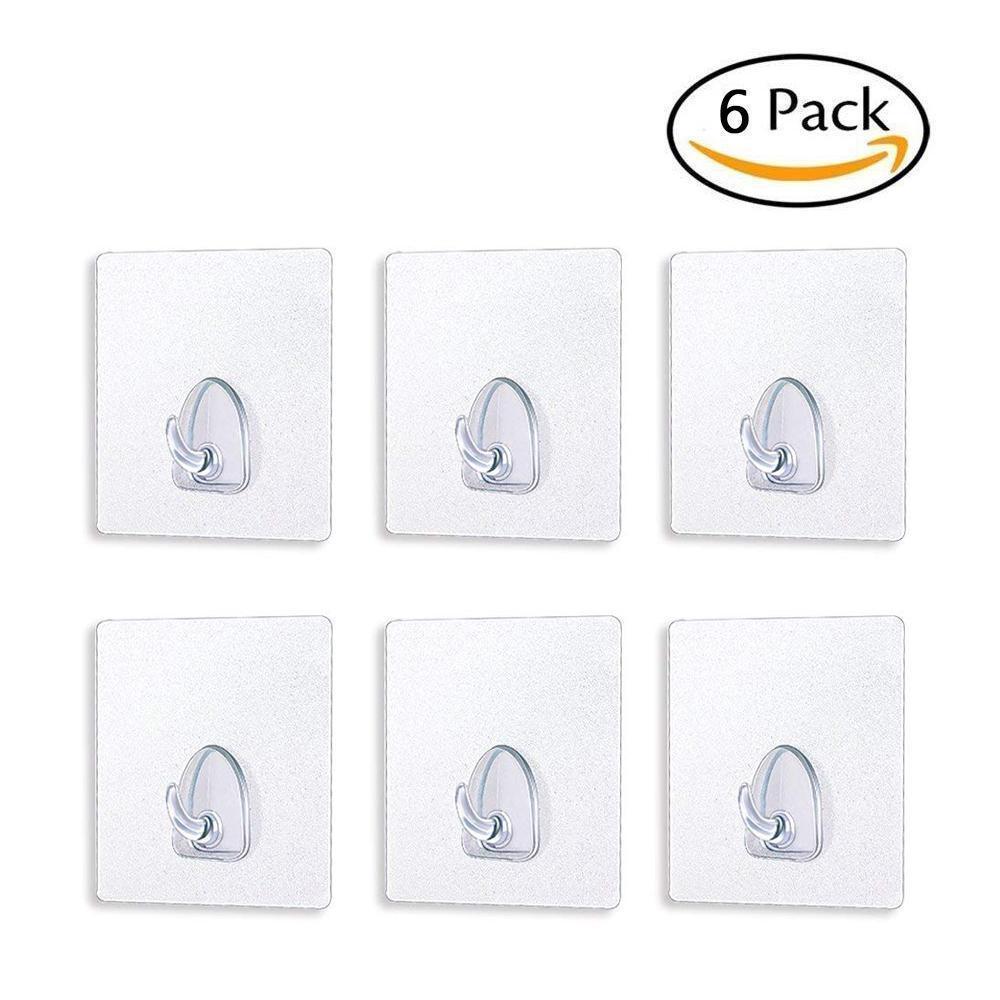 Hirundo® Waterproof Reusable Seamless Sticky Transparent Frosted Hooks - Image 10