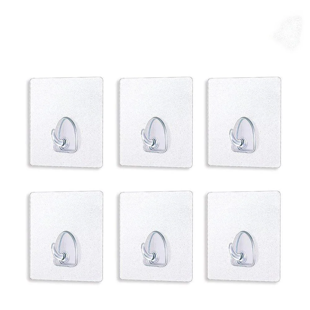 Hirundo® Waterproof Reusable Seamless Sticky Transparent Frosted Hooks - Image 12