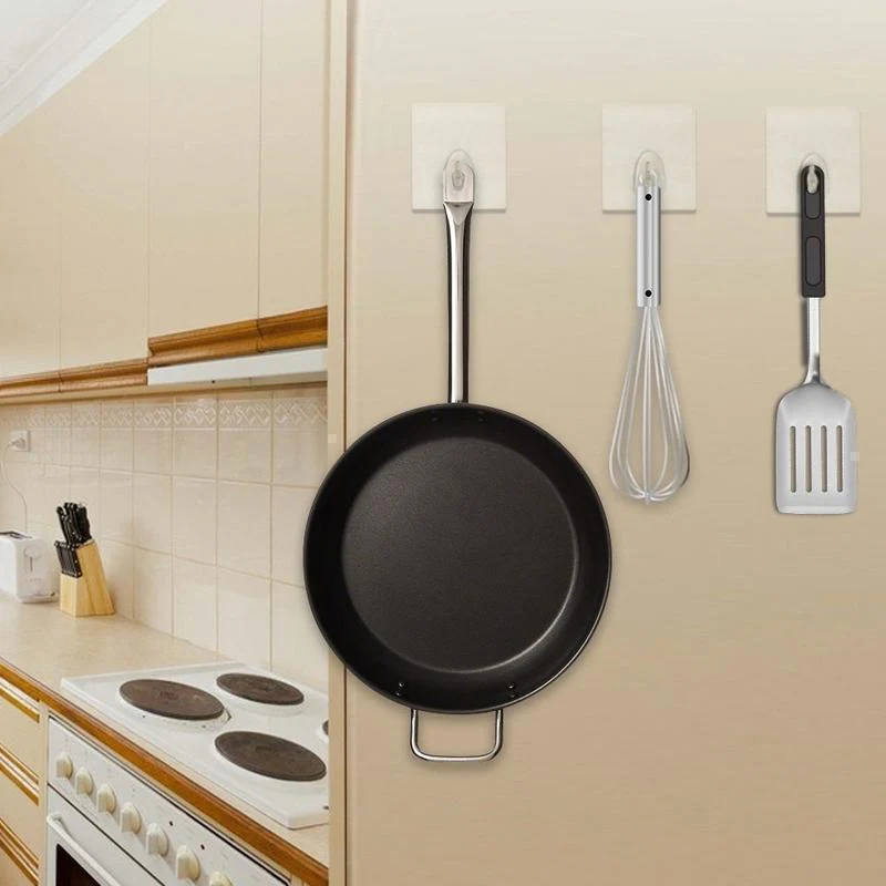 Hirundo® Waterproof Reusable Seamless Sticky Transparent Frosted Hooks - Image 9