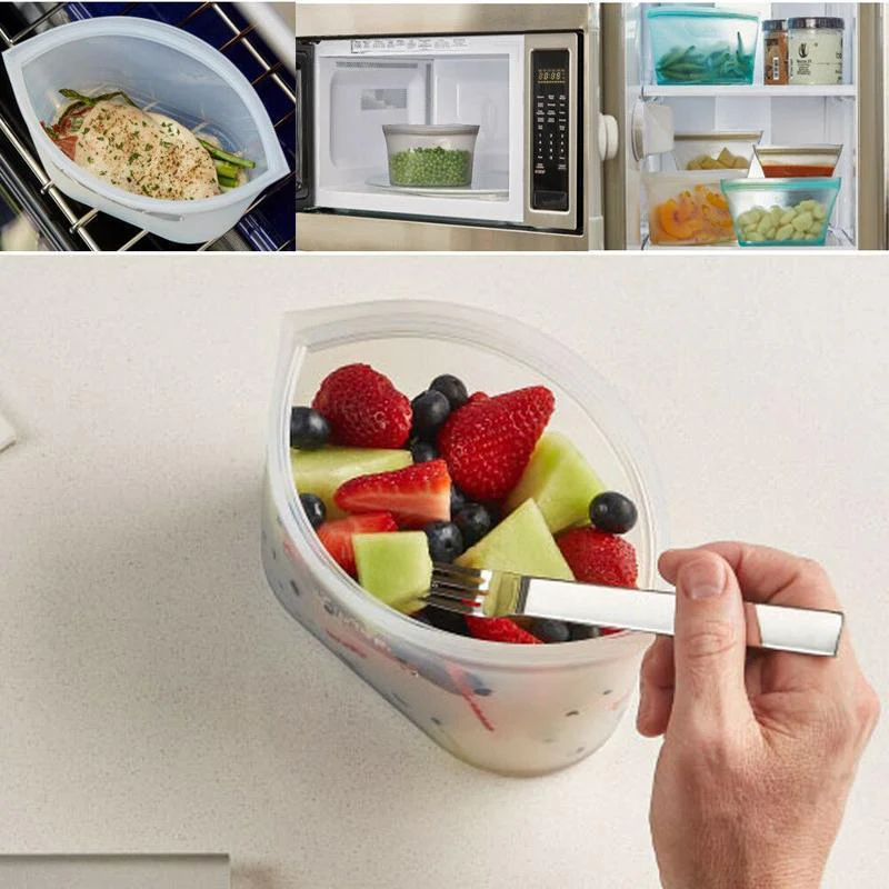 Hirundo Reusable Silicone Food Storage Bags (3 PCs) - Image 6