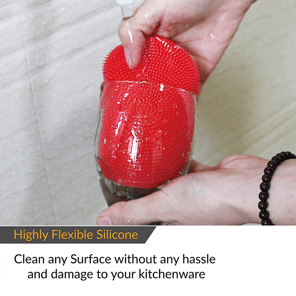 Hirundo Silicone Multi-purpose Scrubber Sponge - Image 5