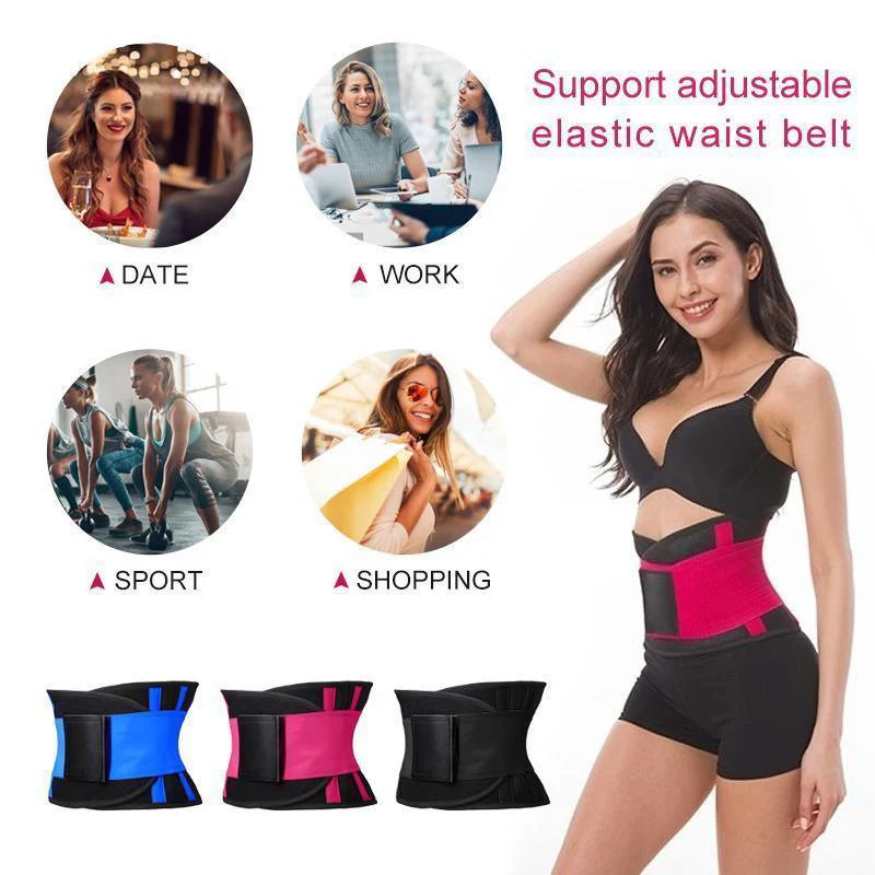 Hirundo Support Adjustable Elastic Waist Belt/ Body Shaper - Image 4