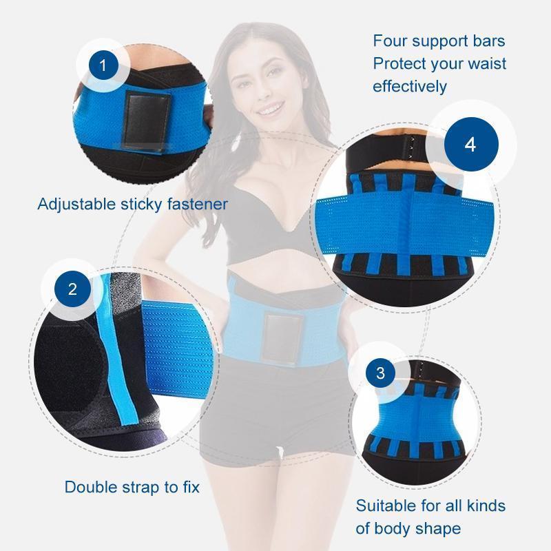 Hirundo Support Adjustable Elastic Waist Belt/ Body Shaper - Image 7