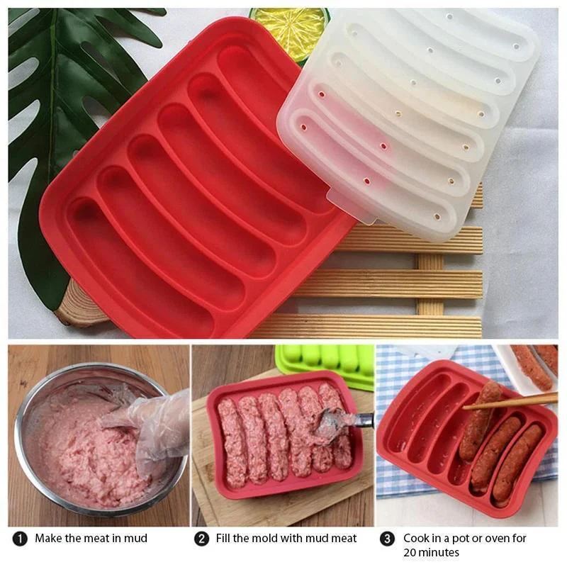 Homemade Manual Sausage Mold for Barbecue and Breakfast - Image 8