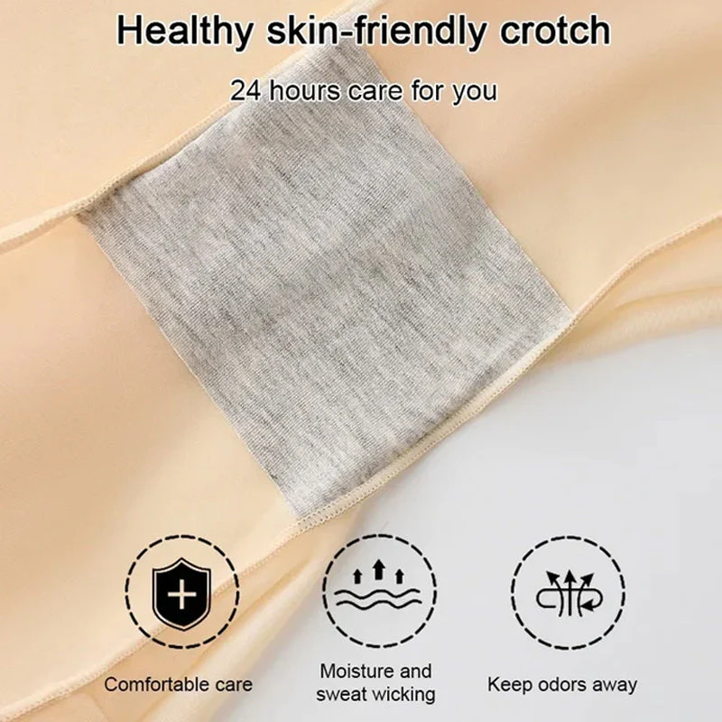 Ice Silk Tummy Tuck Panties - Image 3