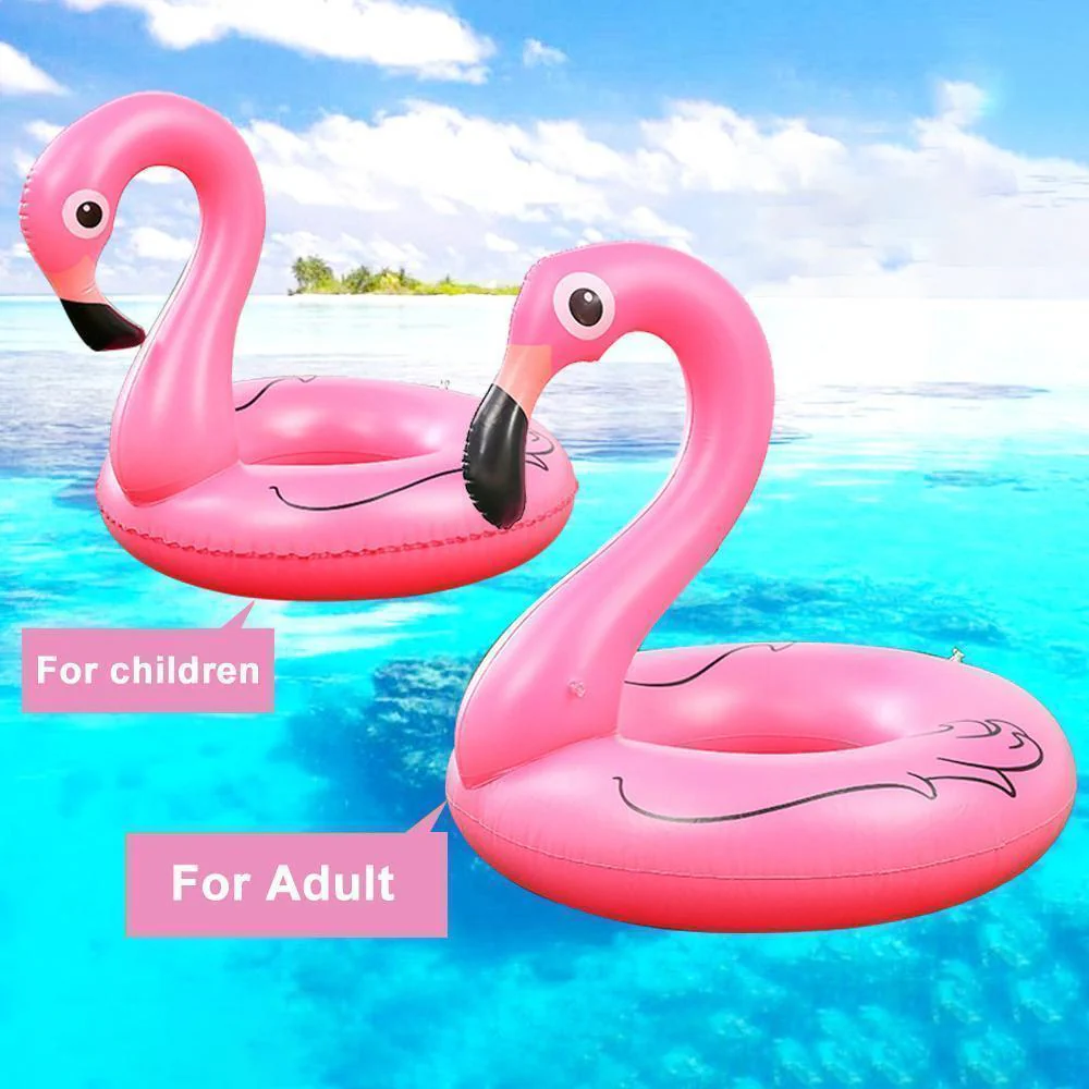 Inflatable Flamingo Pool Float - Image 4