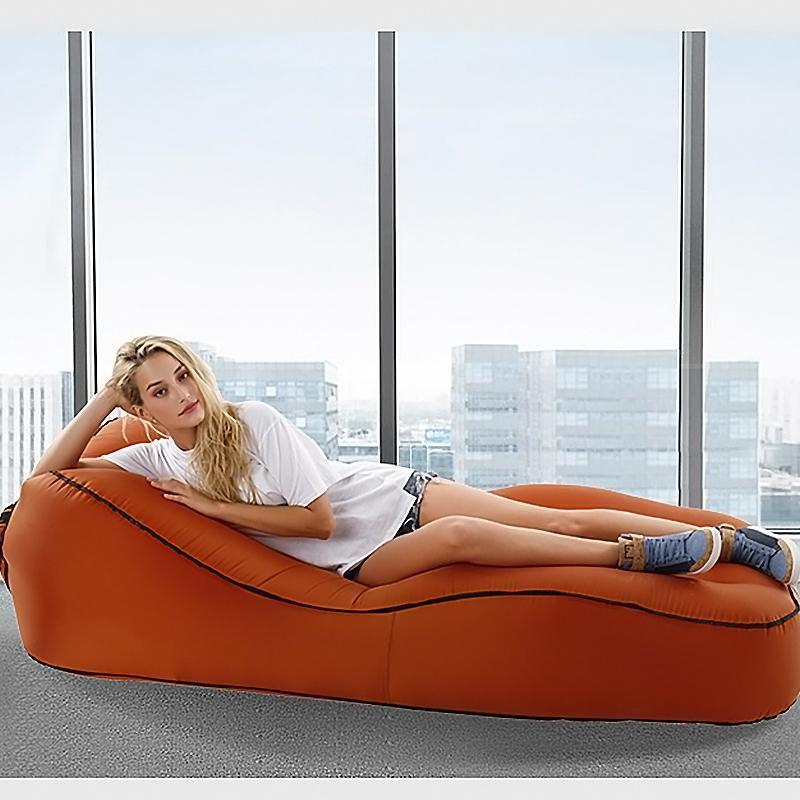Inflatable Lazy Beach Sofa Bed - Image 2