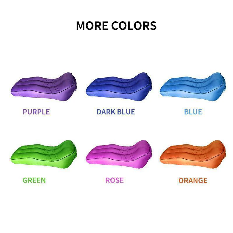 Inflatable Lazy Beach Sofa Bed - Image 8