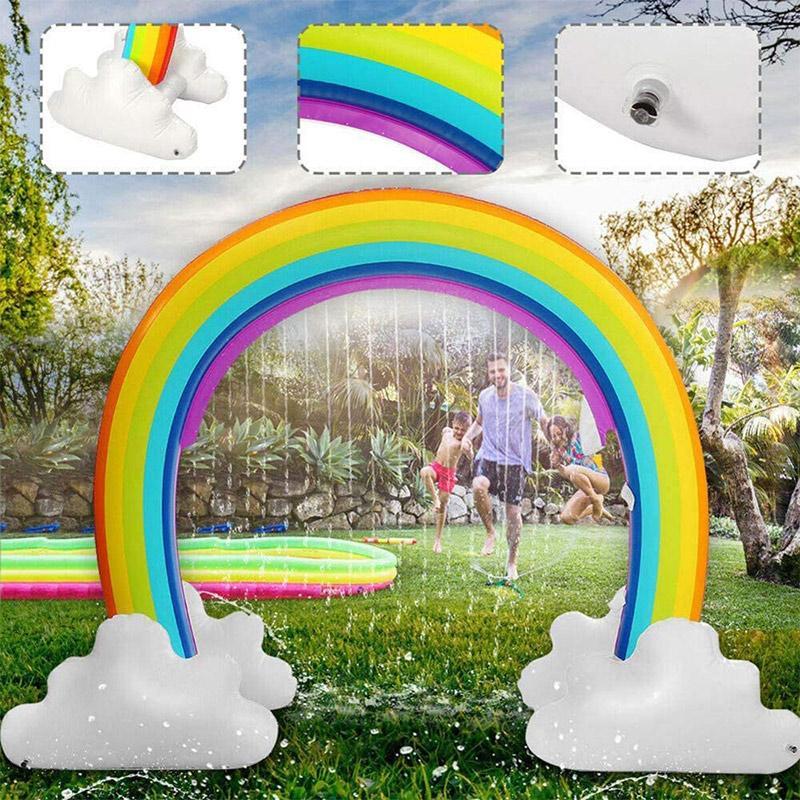 Inflatable Water Spray Rainbow Arch - Image 7