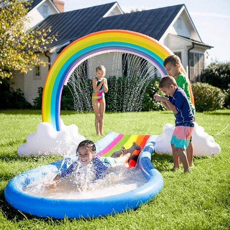 Inflatable Water Spray Rainbow Arch - Image 8