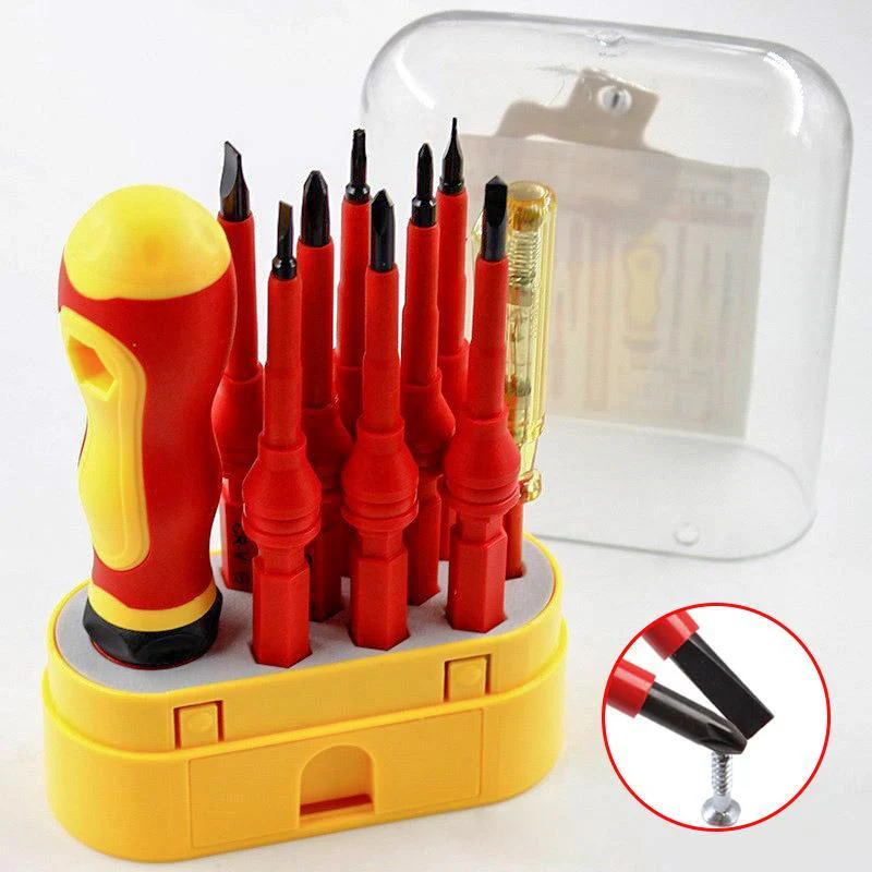Insulated Screwdriver Tools Electrical Handle (10 PCs) - Image 4
