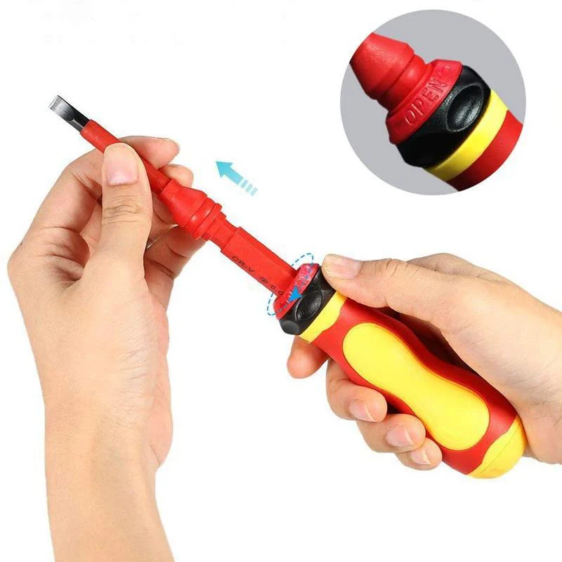 Insulated Screwdriver Tools Electrical Handle (10 PCs) - Image 7
