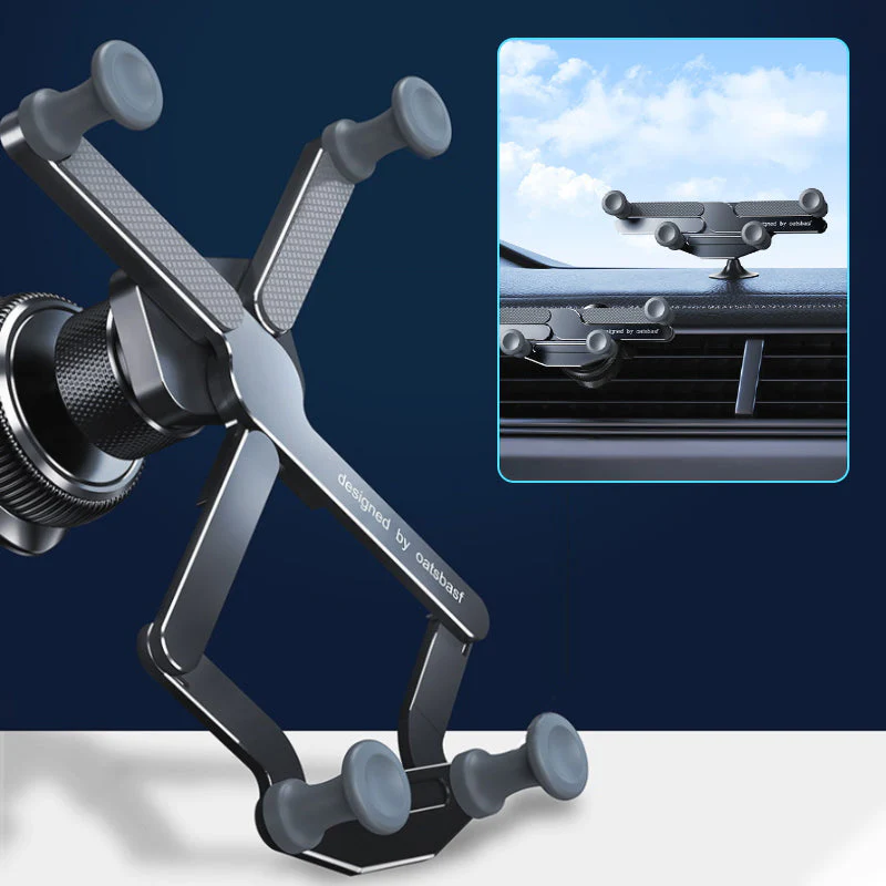 Invisible Rotatable Air Vent Mount Car Phone Holder - Image 4