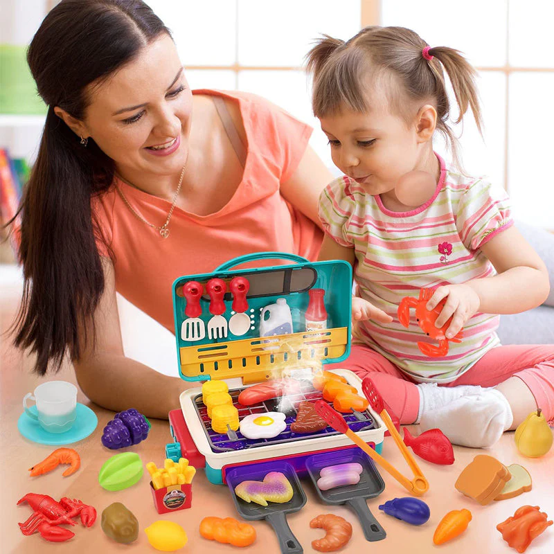 Kids BBQ Grill Toy - Image 11