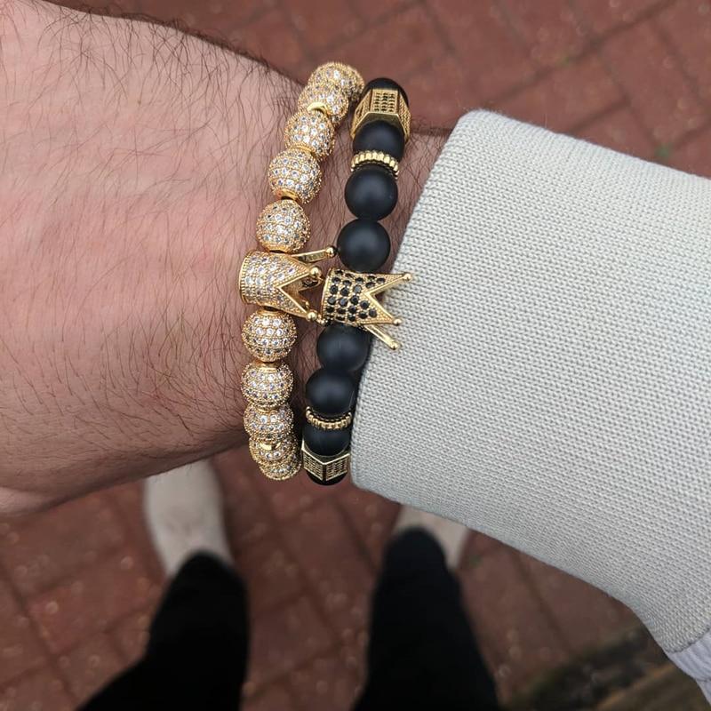 King & Queen Luxury Charm Bracelets, Perfect Gifts - Image 3