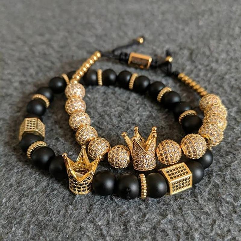 King & Queen Luxury Charm Bracelets, Perfect Gifts - Image 8