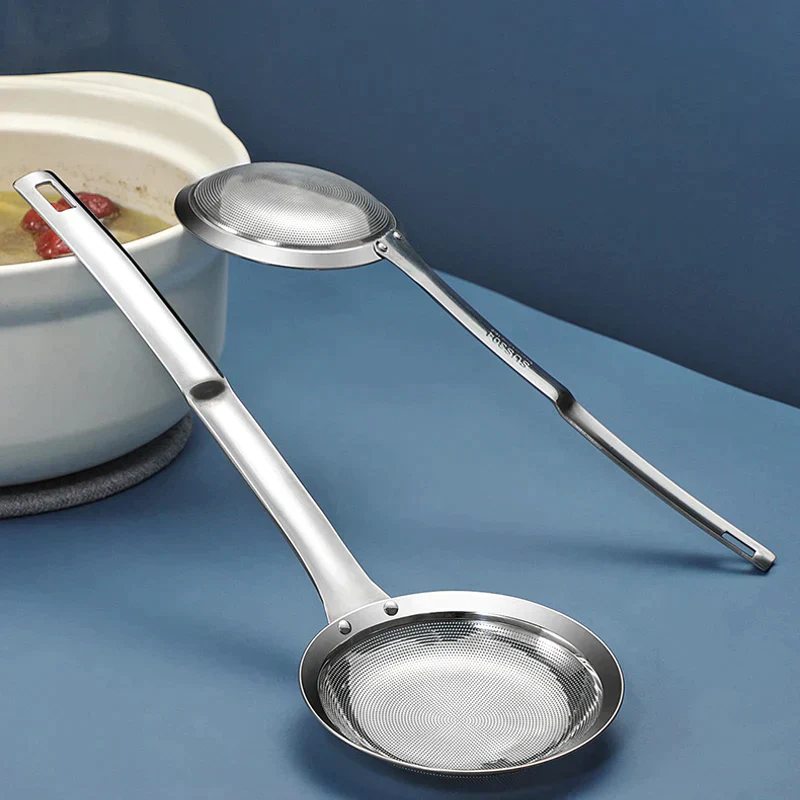 Kitchen Fine Mesh Stainless Steel Colander - Image 3