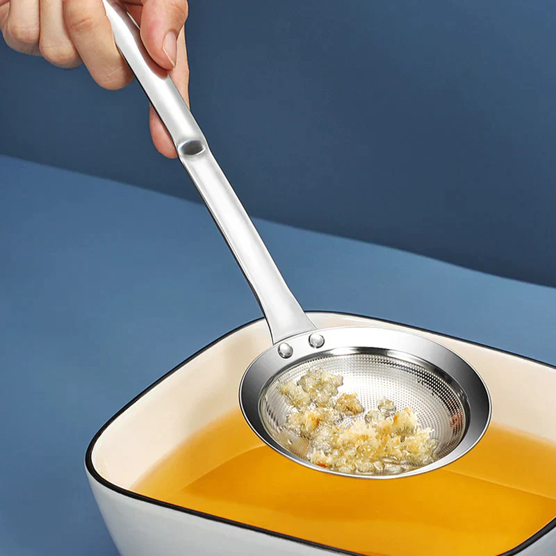 Kitchen Fine Mesh Stainless Steel Colander - Image 4